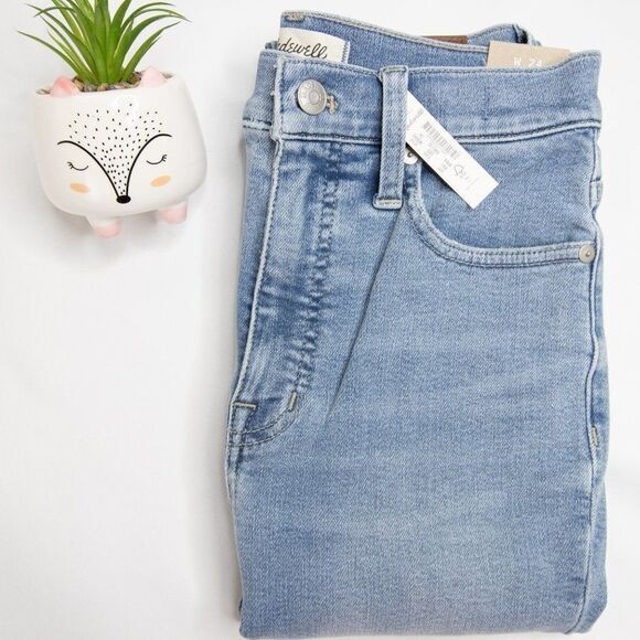NEW Madewell 11" High-Rise Skinny Crop‎ Jeans Webb was,24 - Picture 16 of 16
